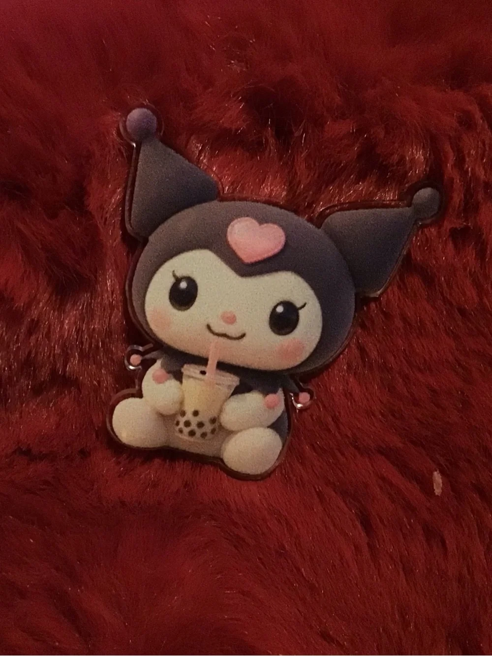 Really cute car vent air freshener holder with Kurami design